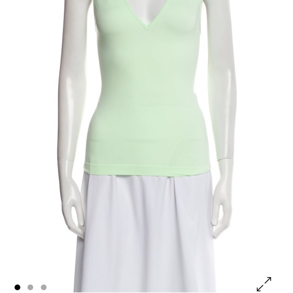 NWT Helmut Lang Mint Green Camisole Top